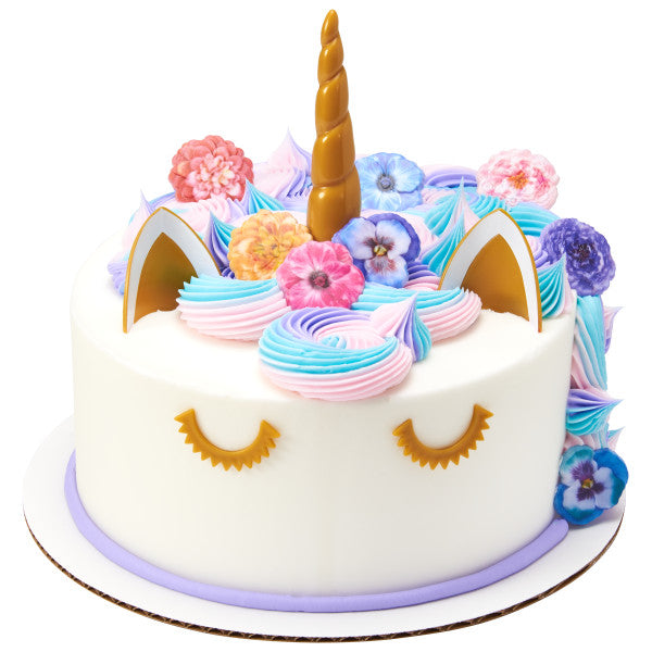 Customizable Pastel Unicorn Cake