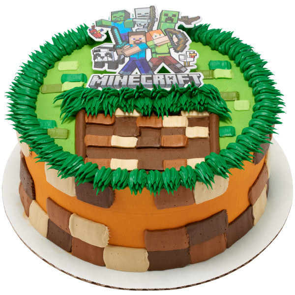 Customizable Minecraft Cake