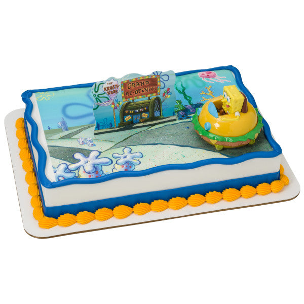 Customizable Sponge Bob Cake